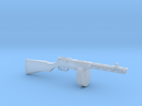 PPSH 41 1:18 scale in Clear Ultra Fine Detail Plastic