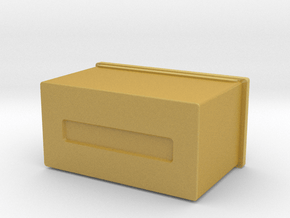 Ammo box 1:10 scale in Tan Fine Detail Plastic
