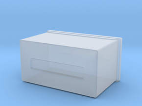 Ammo box 1:10 scale in Clear Ultra Fine Detail Plastic