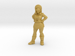 Android 18 Dragon Ball  in Tan Fine Detail Plastic
