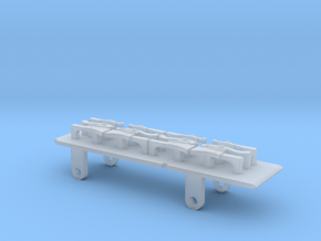 Furness D1, E1 & Cambrian SPC Tender - P4 Chassis in Clear Ultra Fine Detail Plastic