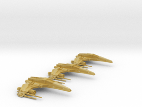 E-wing Variant - Quad Cannon 3pack  NXU 1/270 in Tan Fine Detail Plastic