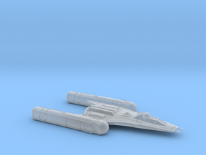 R2 Clone Wars Y-wing variant 1/270 in Clear Ultra Fine Detail Plastic