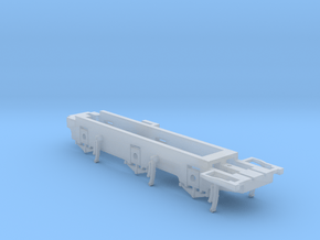 7mm - L&YR Class 28 - 0 Chassis in Clear Ultra Fine Detail Plastic