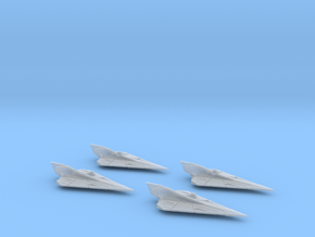 Delta-7 Variants 4pack 1/270 in Clear Ultra Fine Detail Plastic
