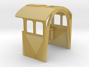 A0 - A1/A3 Cab - Reduced Loading Gauge in Tan Fine Detail Plastic