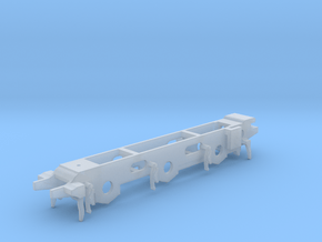 3mm - LB&SCR E2 Chassis - 12mm Gauge in Clear Ultra Fine Detail Plastic