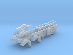 Cambrian Class 61  - EM CHASSIS in Clear Ultra Fine Detail Plastic