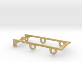 BROAD 2-4-0 LEO Class - Chassis in Tan Fine Detail Plastic