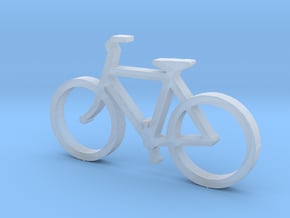 Bike in Clear Ultra Fine Detail Plastic