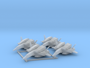 FF-S3 Saberfish Squad in Clear Ultra Fine Detail Plastic