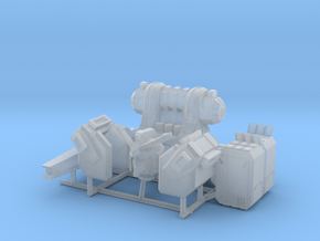 FA-78-1TB Bitz for Space Marines and Batttle Bros in Clear Ultra Fine Detail Plastic
