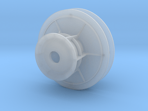 PANDA Säule (klein) in 1:25, 2 Stück in Clear Ultra Fine Detail Plastic