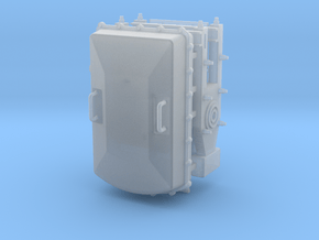 Castor 1:40 Baugruppe #4 (Radarkopf) in Clear Ultra Fine Detail Plastic
