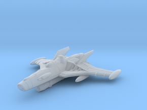 EDSF Peregrine Class Torpedo Bomber in Clear Ultra Fine Detail Plastic