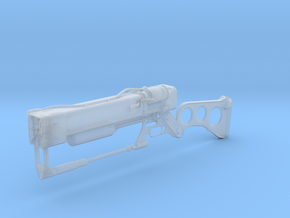 Laser Rifle (1:12 Scale) in Clear Ultra Fine Detail Plastic