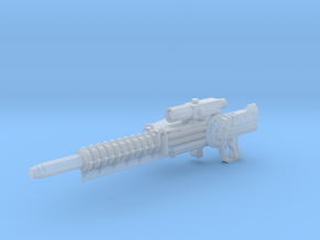 Gauss Rifle (1:12 Scale) in Clear Ultra Fine Detail Plastic