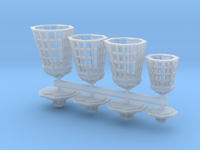 1:78 HMS Victory Lanterns in Clear Ultra Fine Detail Plastic