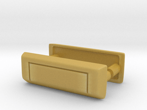 RCN012 Door handles for Pro-Line Toyota SR5  in Tan Fine Detail Plastic