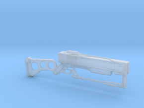 Fallout Laser Rifle (1:18 Scale) in Clear Ultra Fine Detail Plastic