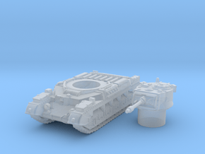 Matilda II tank (British) 1/144 in Clear Ultra Fine Detail Plastic