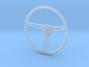 RCN079 Stering Wheel for Vaterra K10 in Clear Ultra Fine Detail Plastic