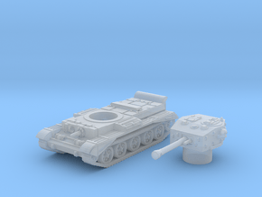Cromwell IV Tank (British) 1/200 in Clear Ultra Fine Detail Plastic