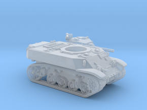 M3 Stuart tank (USA) 1/144 in Clear Ultra Fine Detail Plastic