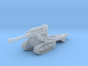 B-4 Soviet howitzer (Russia)-tractor 1/200 in Clear Ultra Fine Detail Plastic
