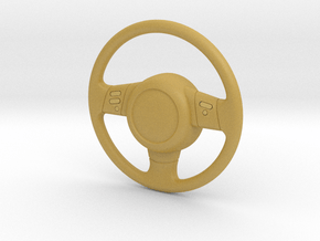 RCN187 Steering Wheel for HPI Toyota FJ in Tan Fine Detail Plastic