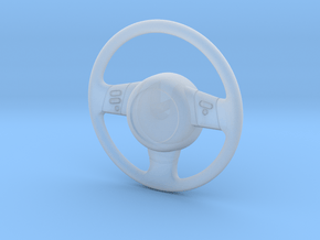 RCN187 Steering Wheel for HPI Toyota FJ in Clear Ultra Fine Detail Plastic