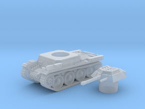 Panzer 38(t) (Czechoslovakia) 1/144 in Clear Ultra Fine Detail Plastic