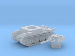 Panzer 38(t) (Czechoslovakia) 1/200 in Clear Ultra Fine Detail Plastic