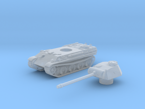 Panther tank (Germany) 1/144 in Clear Ultra Fine Detail Plastic