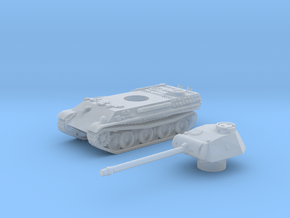 Panther tank (Germany) 1/200 in Clear Ultra Fine Detail Plastic