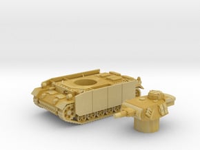 Panzer III tank M (Germany) 1/200 in Tan Fine Detail Plastic