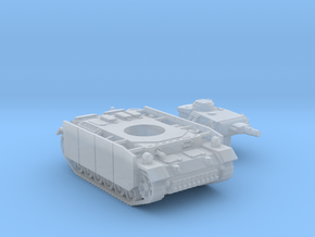 Panzer III tank M (Germany) 1/87 in Clear Ultra Fine Detail Plastic