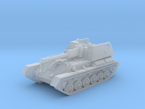 SU-76 M tank (Russian) 1/144 in Clear Ultra Fine Detail Plastic