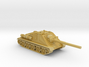 SU-85 tank (Russia) 1/200 in Tan Fine Detail Plastic