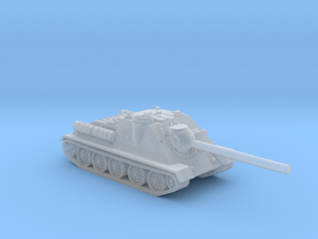 SU-85 tank (Russia) 1/200 in Clear Ultra Fine Detail Plastic