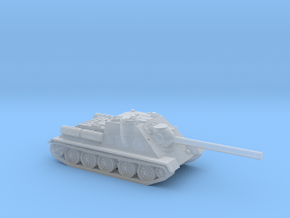 SU-85 tank (Russia) 1/144 in Clear Ultra Fine Detail Plastic