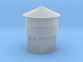 HO Scale PEIR 25K Gallon Water Tower  in Clear Ultra Fine Detail Plastic