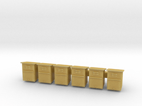 CNR Waybill Box HO Scale in Tan Fine Detail Plastic
