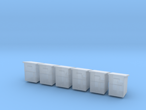 CNR Waybill Box S Scale in Clear Ultra Fine Detail Plastic