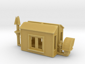 NAR Caboose Parts HO Scale in Tan Fine Detail Plastic