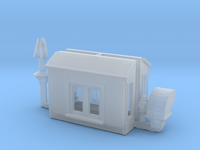 NAR Caboose Parts HO Scale in Clear Ultra Fine Detail Plastic