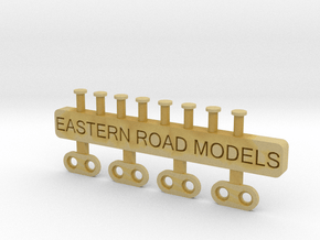 Caboose Electric Markers S Scale in Tan Fine Detail Plastic