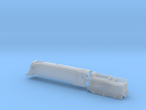 Bulleid "Merchant Navy" - Z - 1:220 in Clear Ultra Fine Detail Plastic