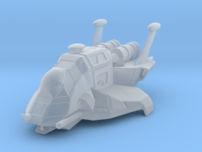 Raptor, Standard (Battlestar Galactica), 1/270 in Clear Ultra Fine Detail Plastic
