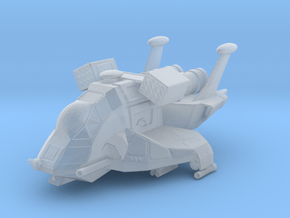 Raptor, Combat (Battlestar Galactica), 1/270 in Clear Ultra Fine Detail Plastic